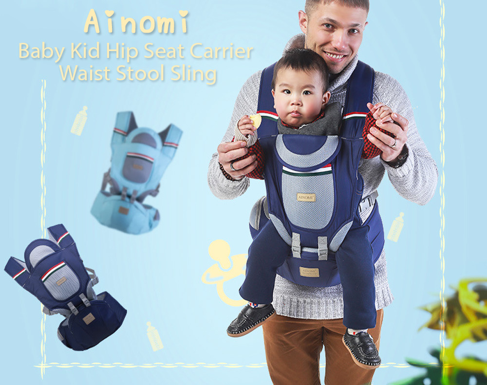 Ainomi Baby Kid Hip Seat Carrier Waist Stool Sling Ainomi Baby Kid Hip Seat Carrier Waist Stool Sling