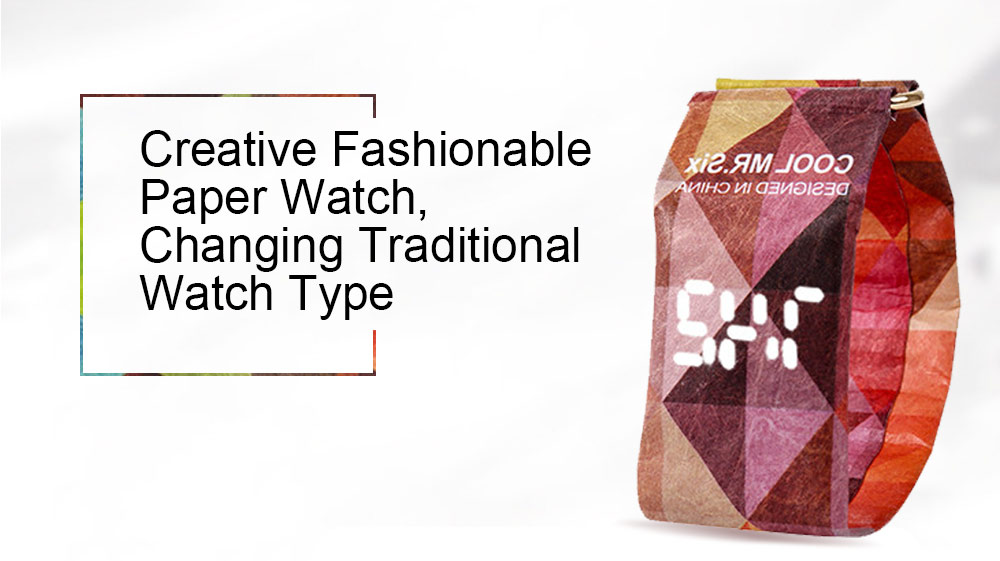 Creative Fashionable Paper Watch Creative Fashionable Paper Watch
