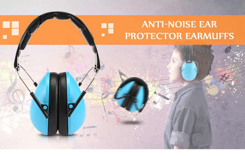 Kid Baby Sleeping Hearing Protection Soundproof Noise Reduction Earmuff