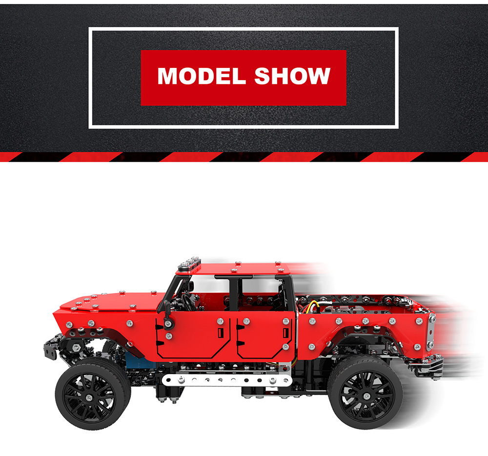 SW - ( RC ) - 005 4 Channels 1/16 RC Pickup Car Stainless Steel Model for Fun SW - ( RC ) - 005 4 Channels 1/16 RC Pickup Car Stainless Steel Model for Fun