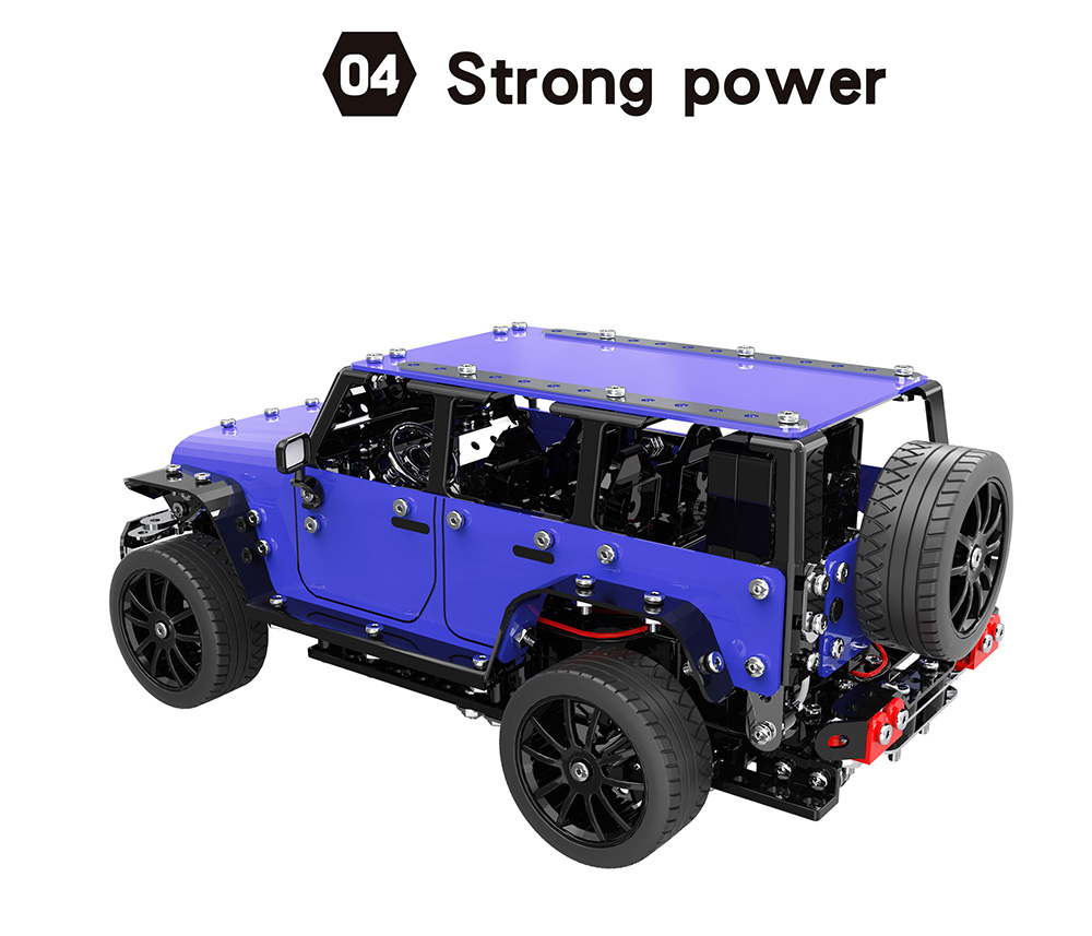 SW - ( RC ) - 004 4WD 1/16 RC Car Stainless Steel Model for Fun SW - ( RC ) - 004 4WD 1/16 RC Car Stainless Steel Model for Fun