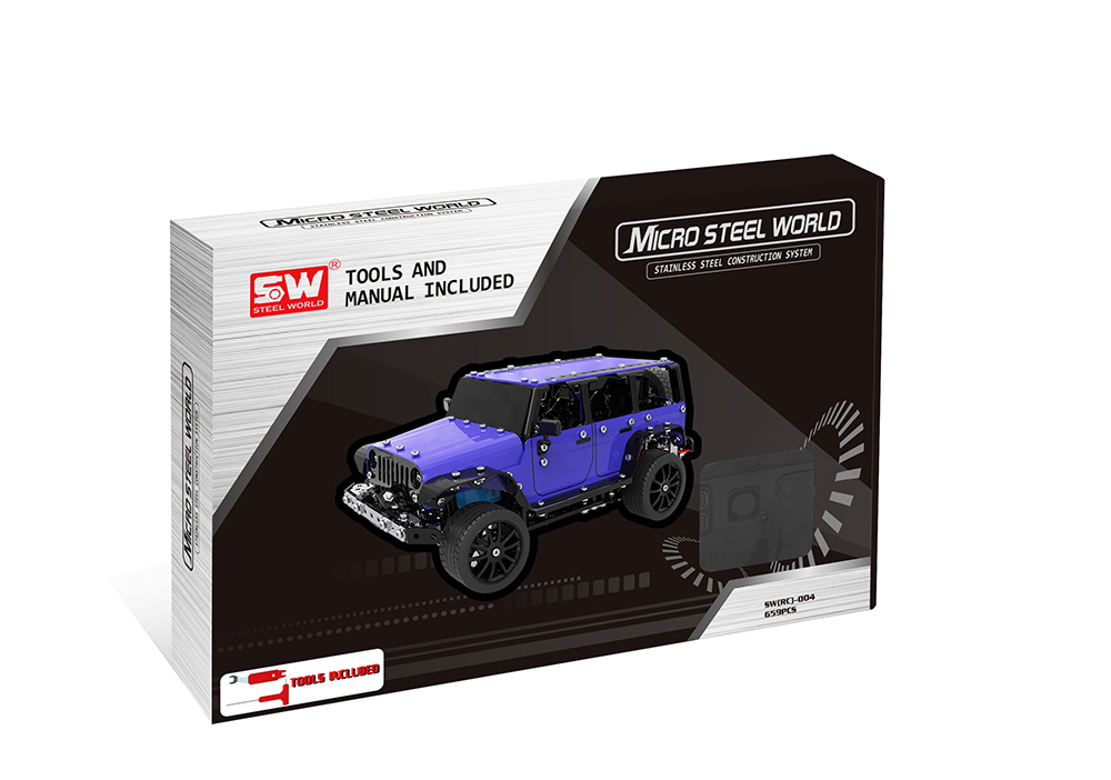 SW - ( RC ) - 004 4WD 1/16 RC Car Stainless Steel Model for Fun SW - ( RC ) - 004 4WD 1/16 RC Car Stainless Steel Model for Fun