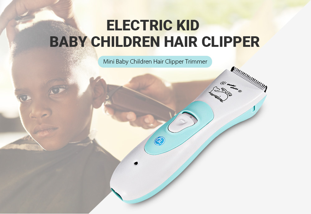 GL L - 6S Kid Mini Baby Children Hair Clipper Trimmer Electric Hairdressing Tool