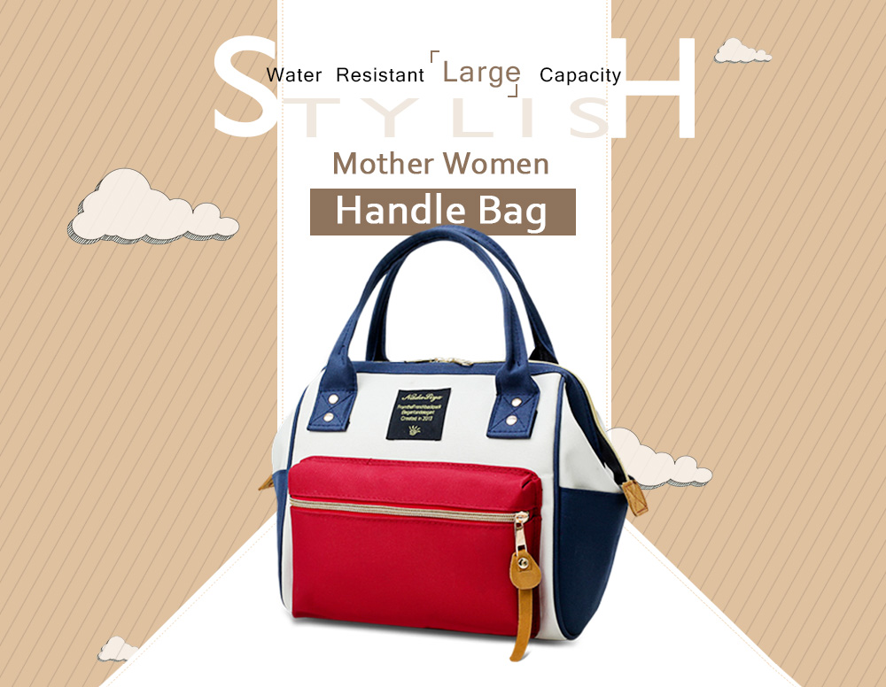 Stylish Water Resistant Large Capacity Mother Women Handle Bag Stylish Water Resistant Large Capacity Mother Women Handle Bag