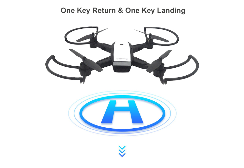 LH - X28WF WiFi FPV RC Drone GPS Altitude Hold Waypoint Point of Interest Follow One Key Return Quadcopter