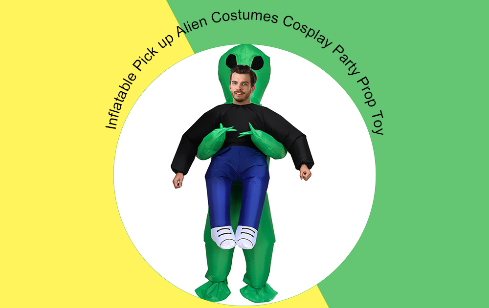 Inflatable Pick up Alien Costumes Cosplay Party Prop Toy Inflatable Pick up Alien Costumes Cosplay Party Prop Toy