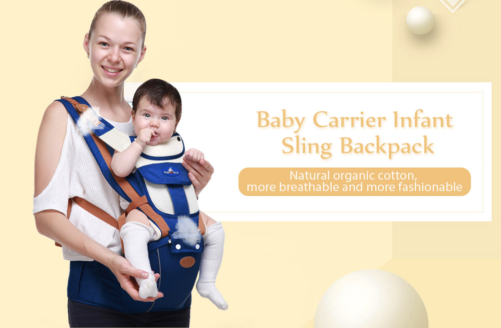 Organic Cotton Hip Seat Newborn Waist Stool Baby Carrier Infant Sling Backpack