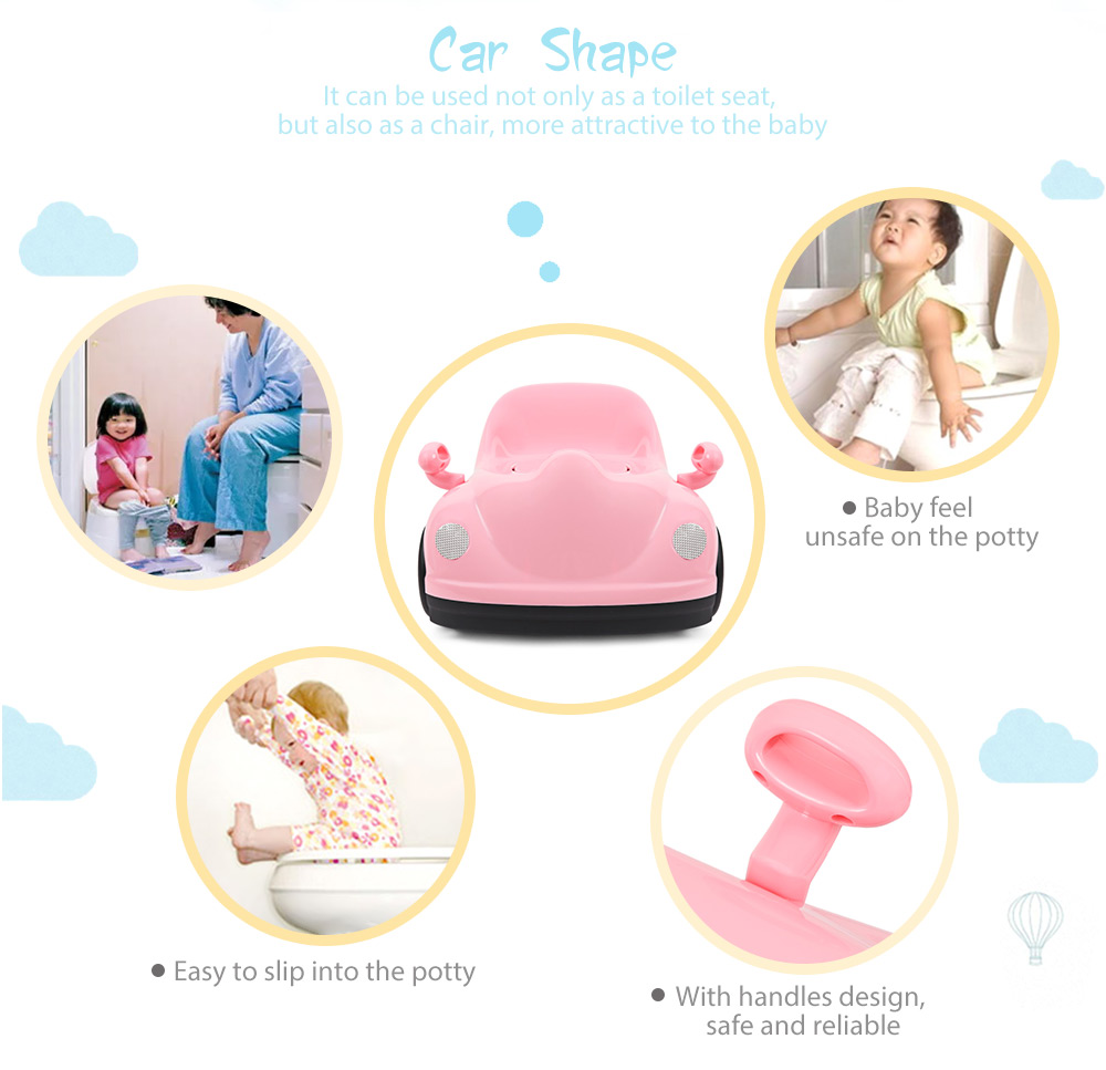 Baby Infant Potty Chair Car Shape Child Toilet Training Seat