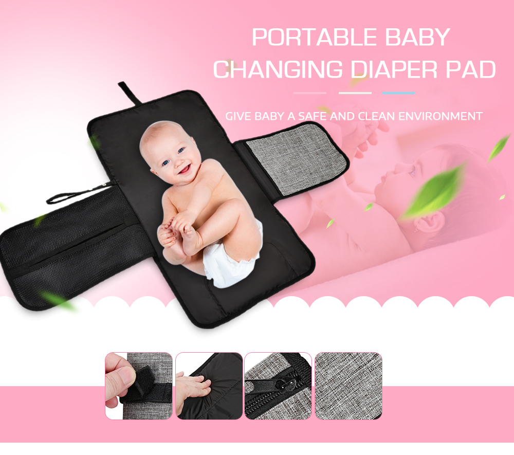 Multifunction Waterproof Portable Baby Changing Diaper Pad