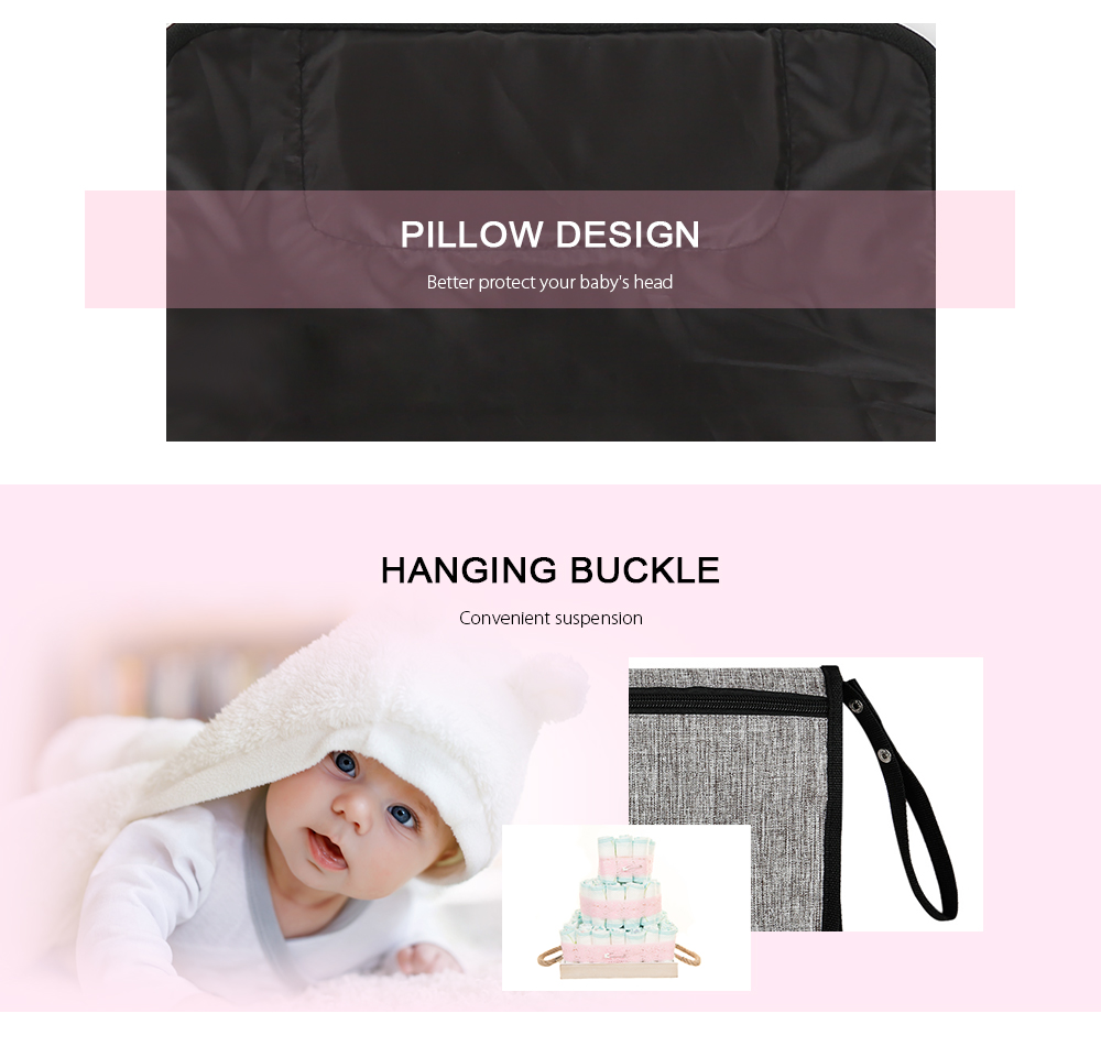 Multifunction Waterproof Portable Baby Changing Diaper Pad Multifunction Waterproof Portable Baby Changing Diaper Pad