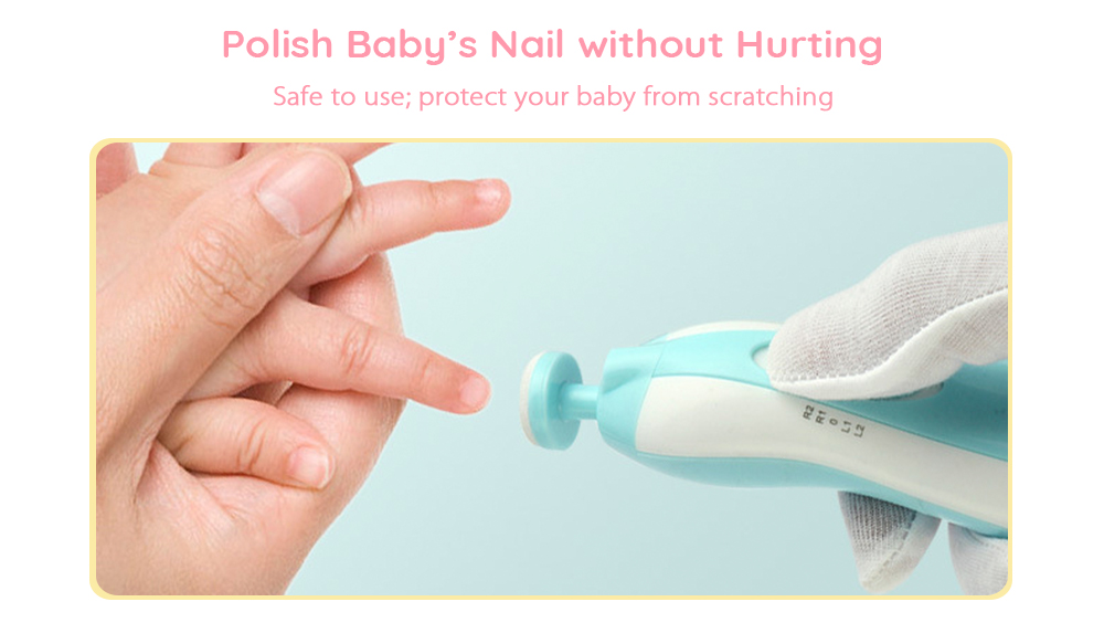 LETING 6-in-1 Baby Nail File for Toes and Fingernails Electric Manicure Set LETING 6-in-1 Baby Nail File for Toes and Fingernails Electric Manicure Set