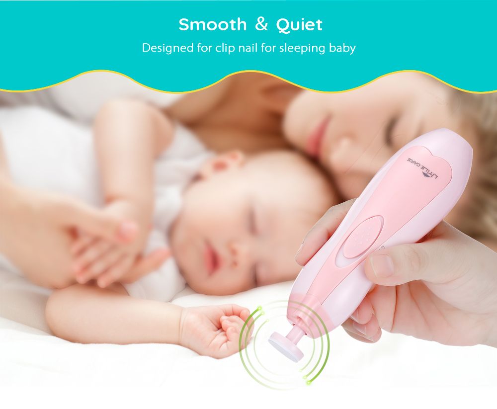 LETING 6-in-1 Baby Nail File for Toes and Fingernails Electric Manicure Set LETING 6-in-1 Baby Nail File for Toes and Fingernails Electric Manicure Set