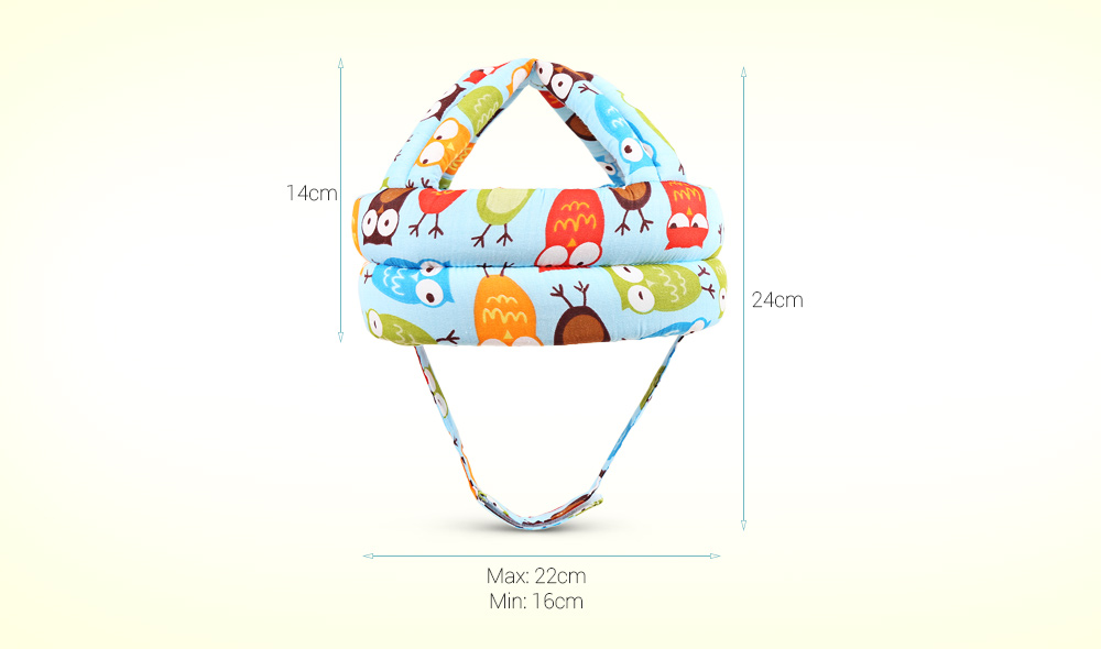 Baby Infant Toddler Adjustable Safety Protective Hat Helmet Head Cushion