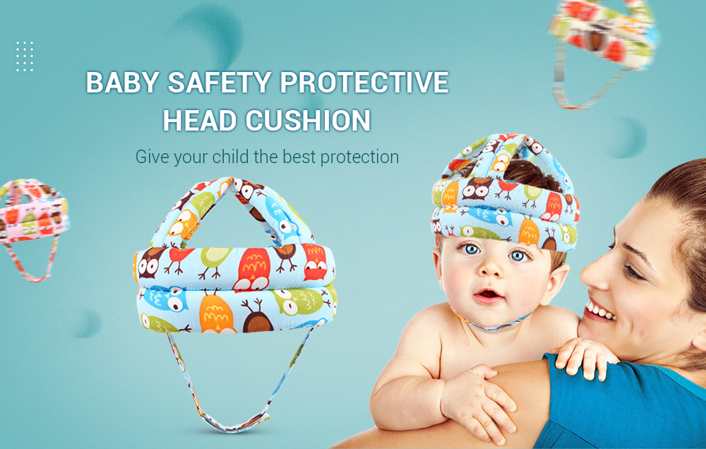 Baby Infant Toddler Adjustable Safety Protective Hat Helmet Head Cushion