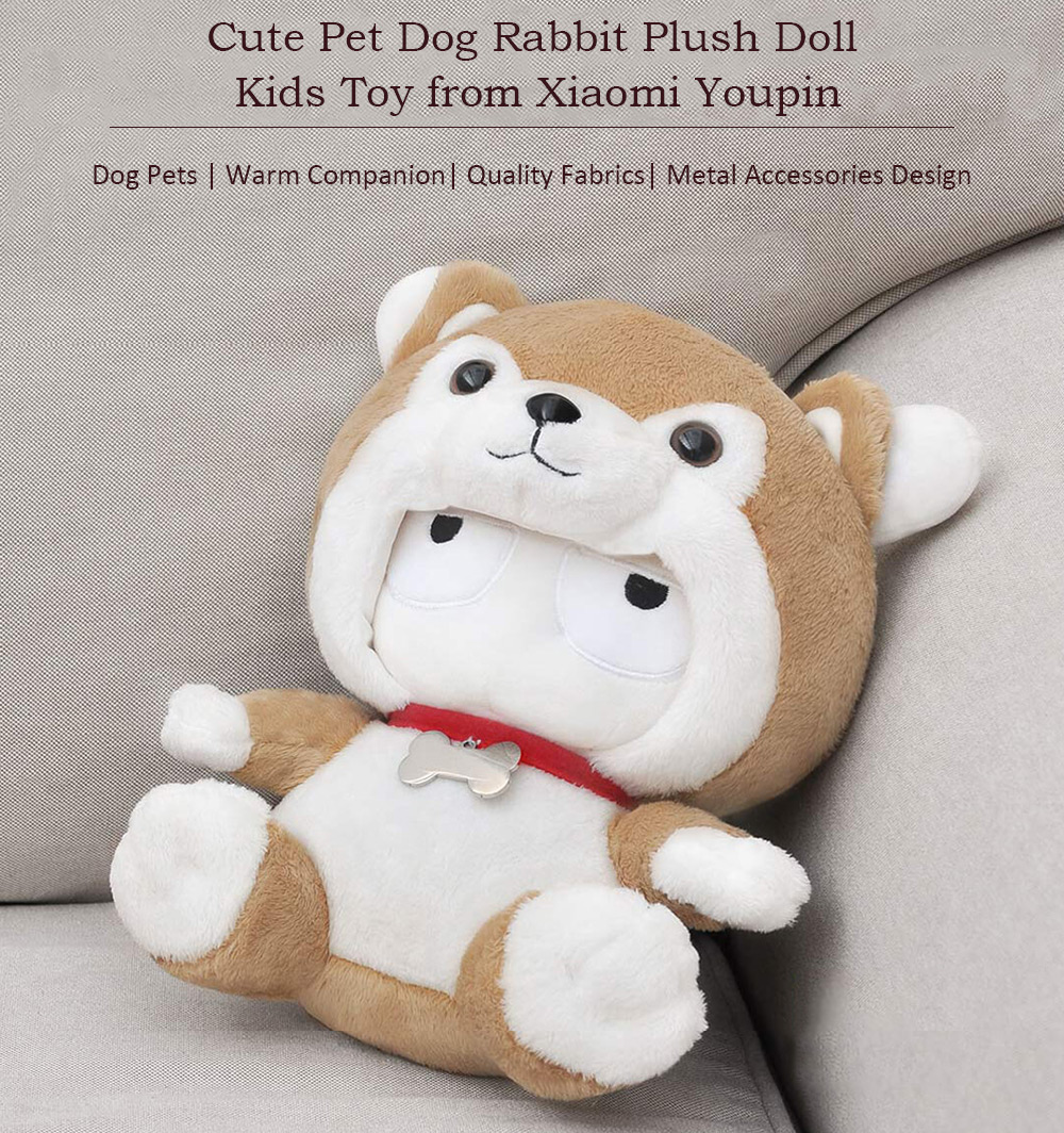 Xiaomi Youpin Cute Pet Dog Rabbit Plush Doll Toy for Kids