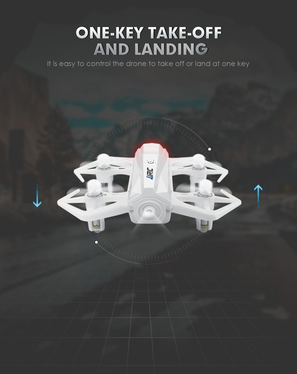JJRC H63 RC Drone Altitude Hold G-sensor Control Headless Mode One Key Takeoff / Landing Quadcopter JJRC H63 RC Drone Altitude Hold G-sensor Control Headless Mode One Key Takeoff / Landing Quadcopter