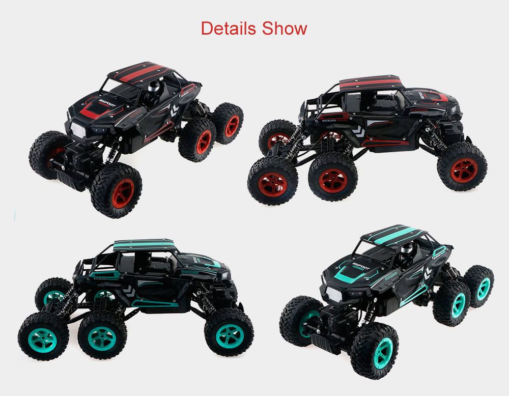 D819 - YW6 1/14 Six-wheel Drive RC Climbing Car