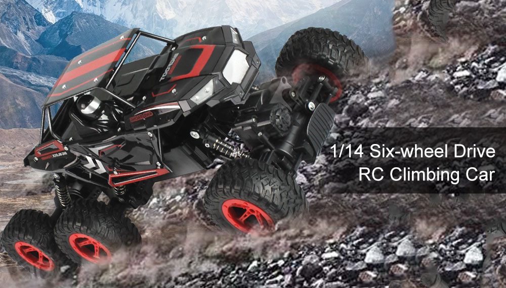 D819 - YW6 1/14 Six-wheel Drive RC Climbing Car