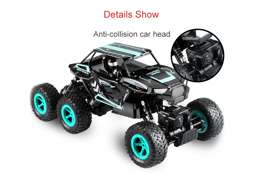 D819 - YW6 1/14 Six-wheel Drive RC Climbing Car