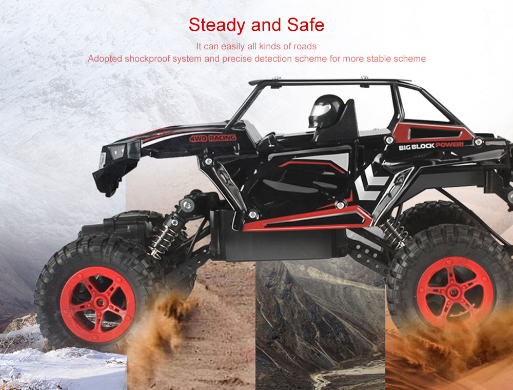 D819 - YW6 1/14 Six-wheel Drive RC Climbing Car