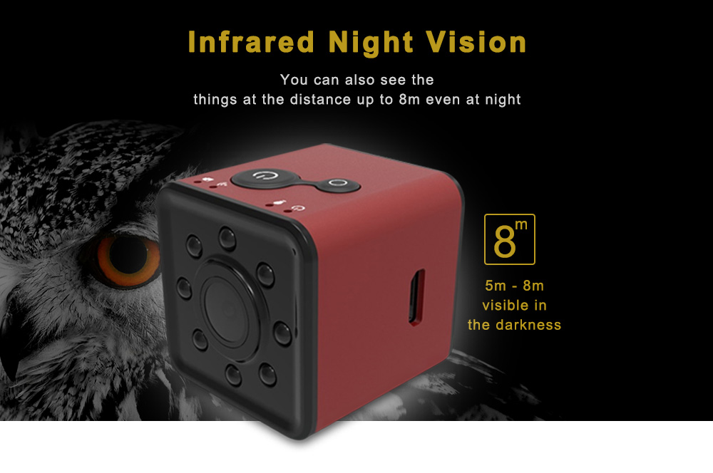 iflight SQ13 1080P WiFi Mini Sport Camera Infrared Night Vision Video Recorder