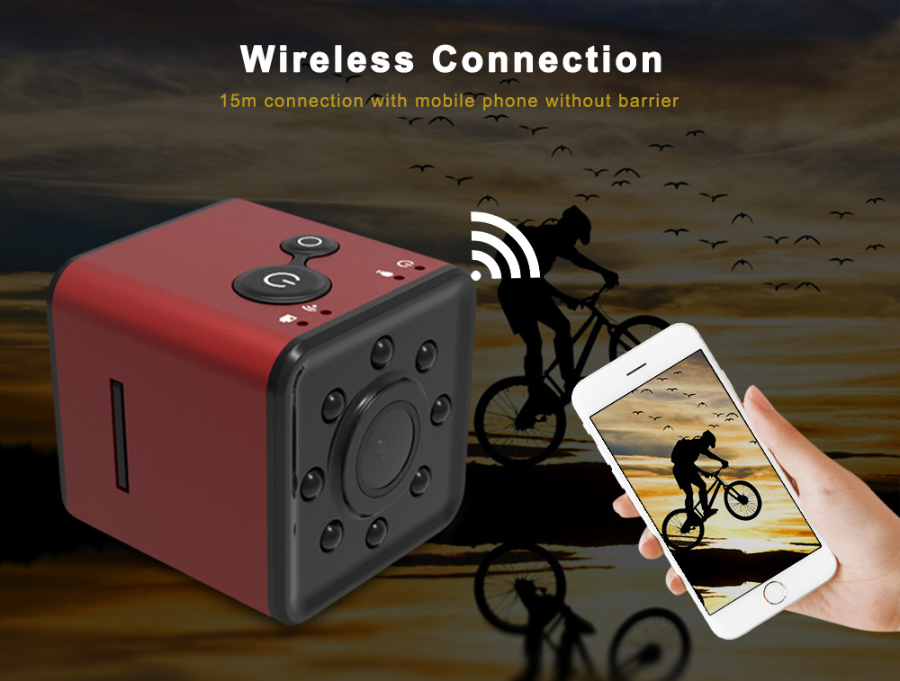 iflight SQ13 1080P WiFi Mini Sport Camera Infrared Night Vision Video Recorder