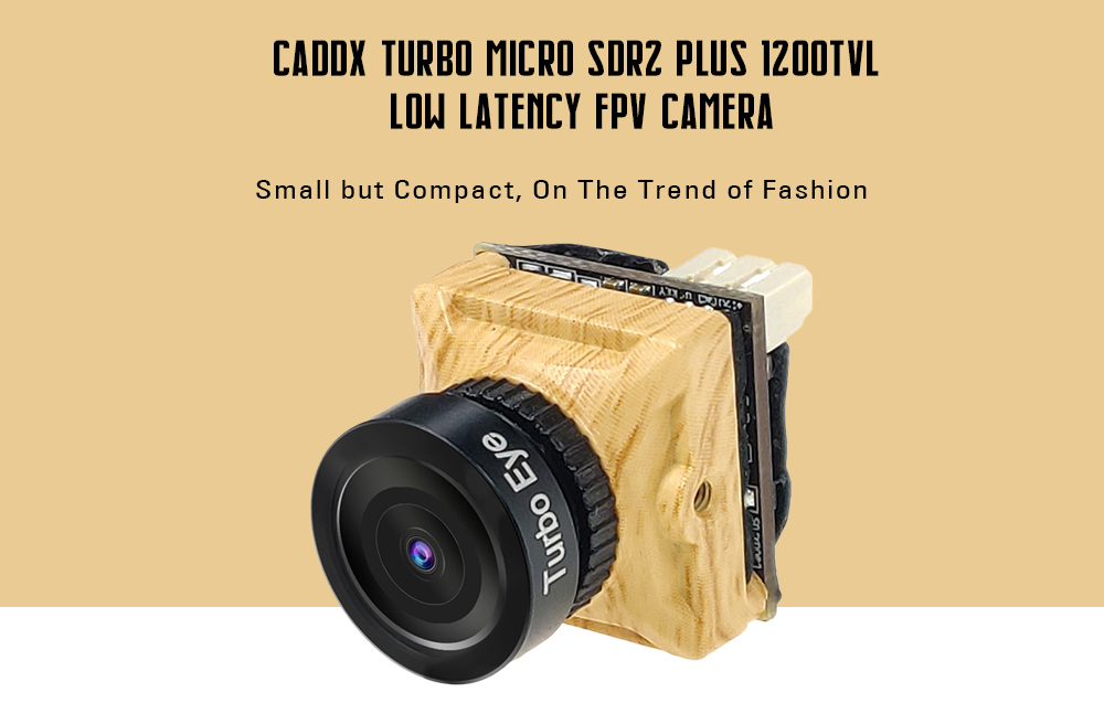 CADDX Turbo Micro SDR2 PLUS 1200TVL Low Latency FPV Camera CADDX Turbo Micro SDR2 PLUS 1200TVL Low Latency FPV Camera