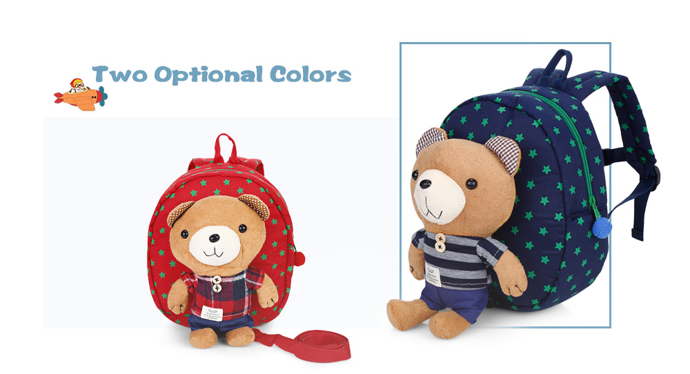 Toddler Backpack Children School Bag with Detachable Cute Bear Animal / Leash Toddler Backpack Children School Bag with Detachable Cute Bear Animal / Leash