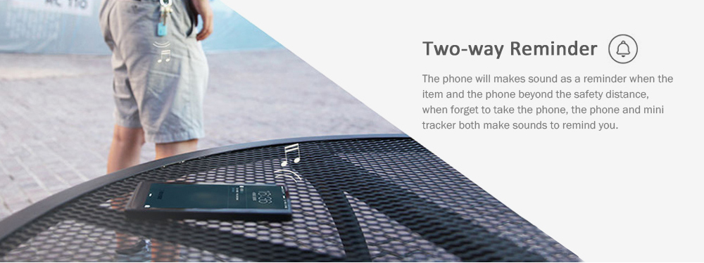 Nut Mini F6 Wireless Bluetooth 4.0 Tracker Smart Key Finder