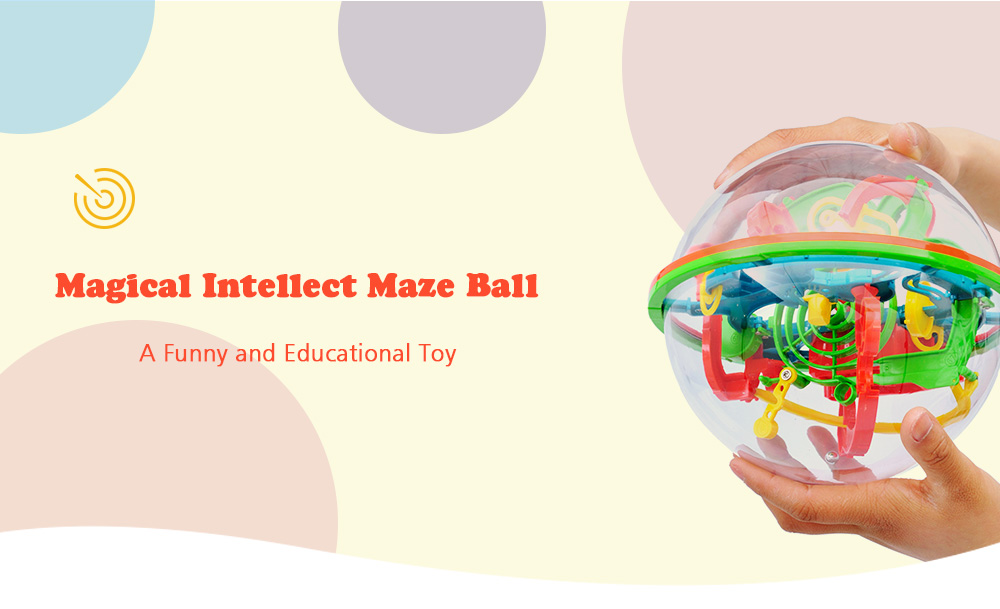 Magical Intellect Maze Ball Educational Toy