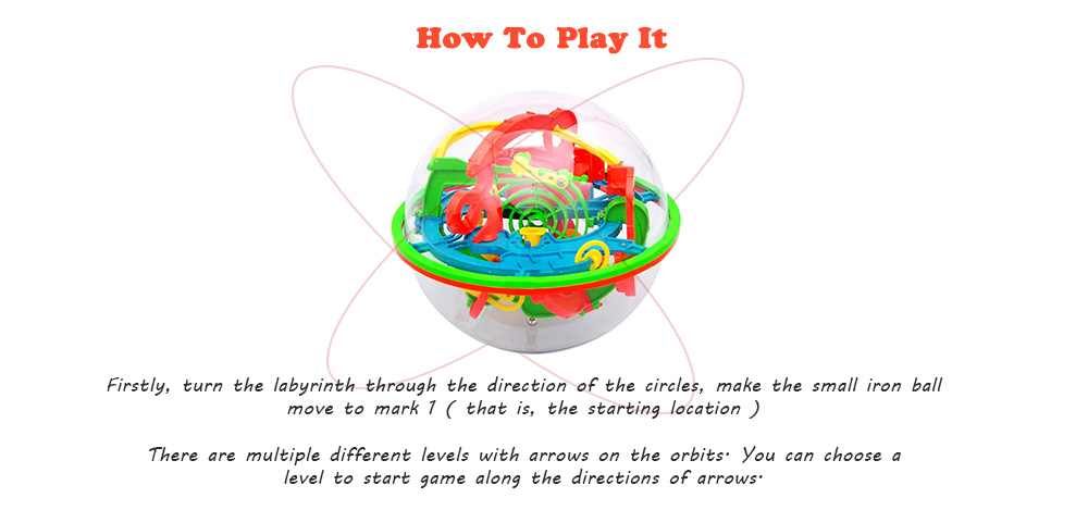 Magical Intellect Maze Ball Educational Toy