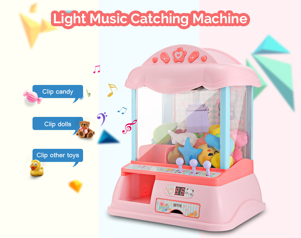 THE NORTH E HOME Mini Electronic Clip Claw Doll Machine Toy THE NORTH E HOME Mini Electronic Clip Claw Doll Machine Toy