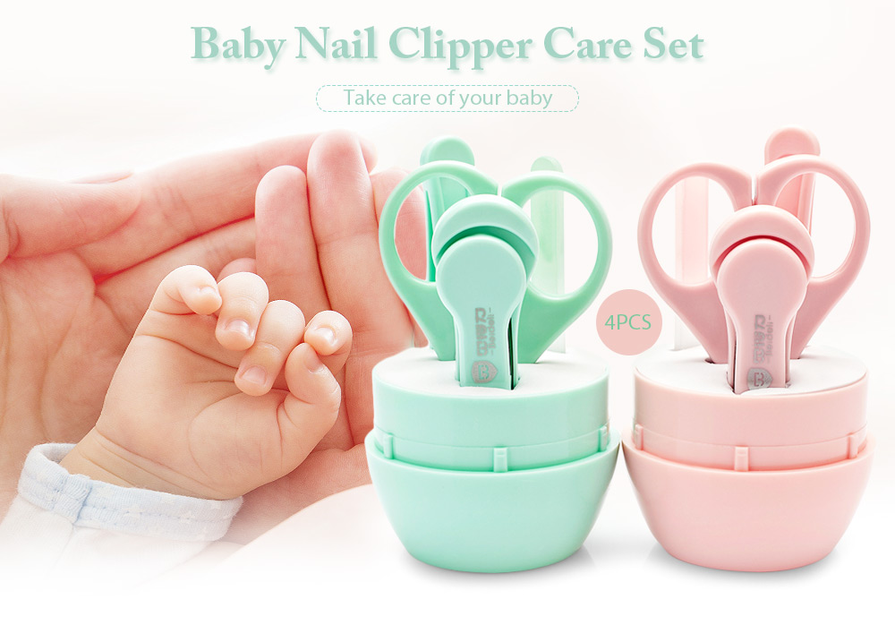 Portable Children Kid Baby Nail Clipper Care Set with Storage Case Portable Children Kid Baby Nail Clipper Care Set with Storage Case