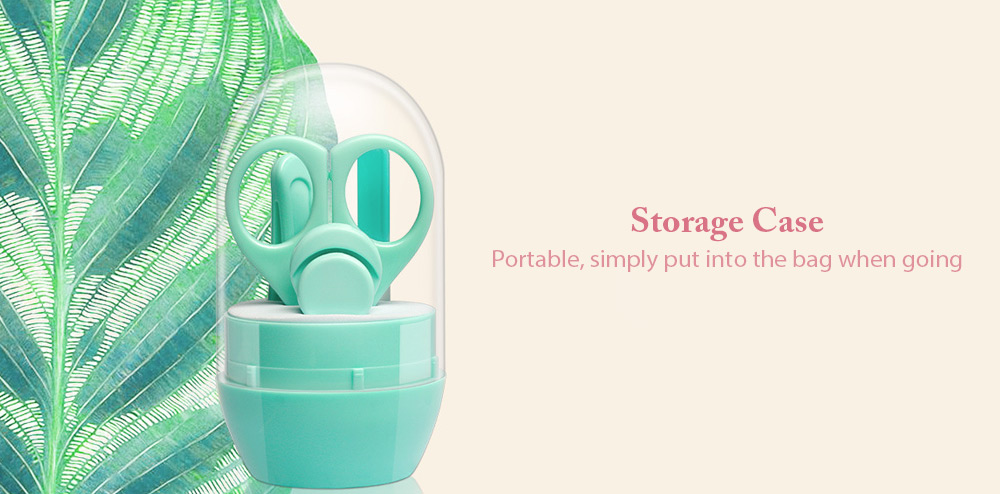 Portable Children Kid Baby Nail Clipper Care Set with Storage Case Portable Children Kid Baby Nail Clipper Care Set with Storage Case