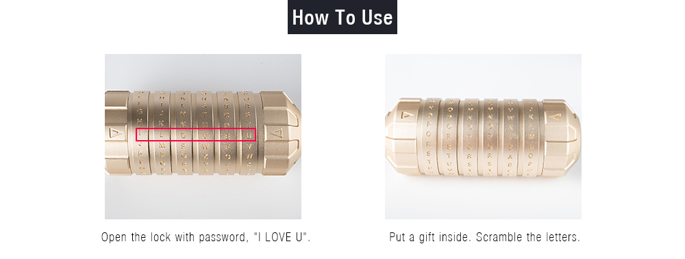 Da Vinci Code Cryptex Creative Romantic Birthday Gift Puzzle Toy Da Vinci Code Cryptex Creative Romantic Birthday Gift Puzzle Toy