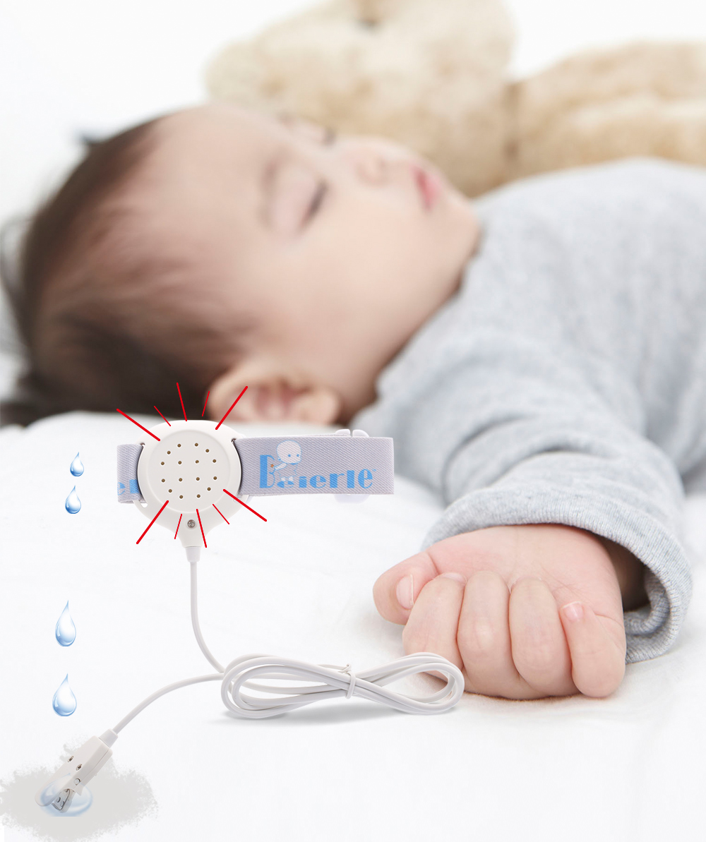 Beierle Bedwetting Sensor Alarm Wet Reminder for Baby Kids