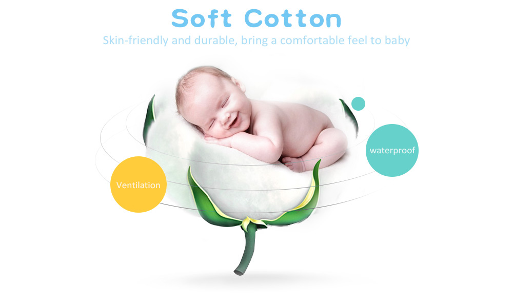 Heart Print Water-resistant Reusable Baby Changing Pad Small Size Heart Print Water-resistant Reusable Baby Changing Pad Small Size