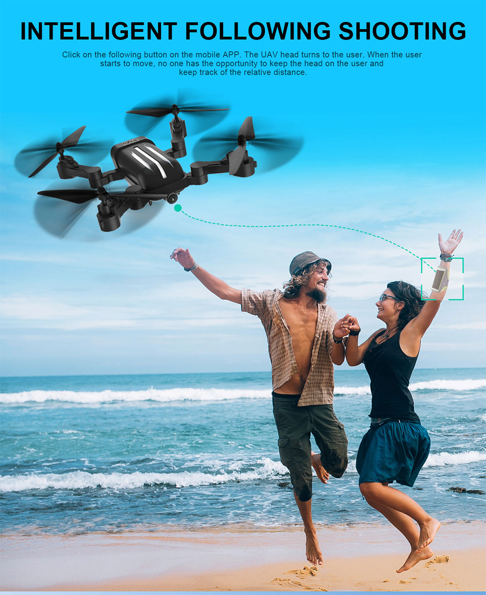 BAYANGTOYS X30 2.4G WiFi FPV RC Drone Aircraft Folding 8MP 5G 1080P HD Transmission BAYANGTOYS X30 2.4G WiFi FPV RC Drone Aircraft Folding 8MP 5G 1080P HD Transmission