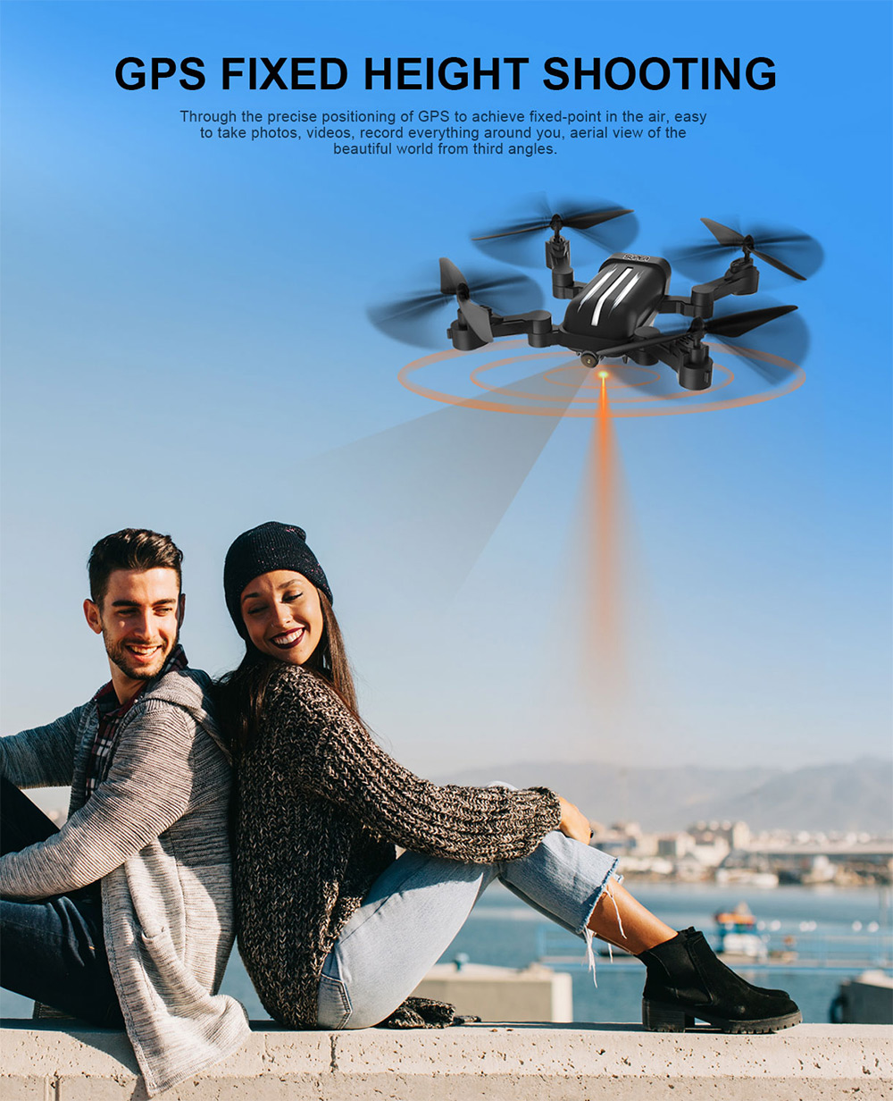 BAYANGTOYS X30 2.4G WiFi FPV RC Drone Aircraft Folding 8MP 5G 1080P HD Transmission BAYANGTOYS X30 2.4G WiFi FPV RC Drone Aircraft Folding 8MP 5G 1080P HD Transmission