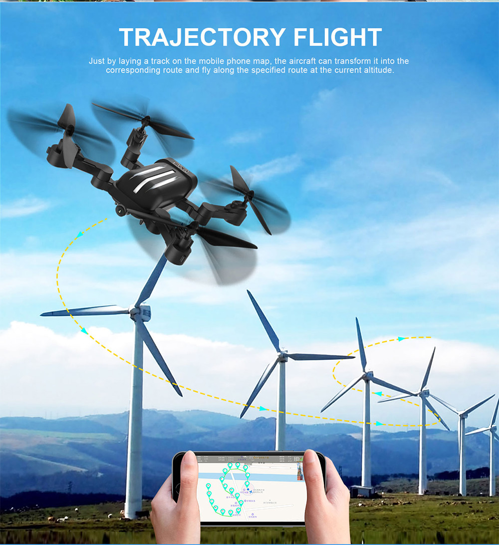 BAYANGTOYS X30 2.4G WiFi FPV RC Drone Aircraft Folding 8MP 5G 1080P HD Transmission BAYANGTOYS X30 2.4G WiFi FPV RC Drone Aircraft Folding 8MP 5G 1080P HD Transmission
