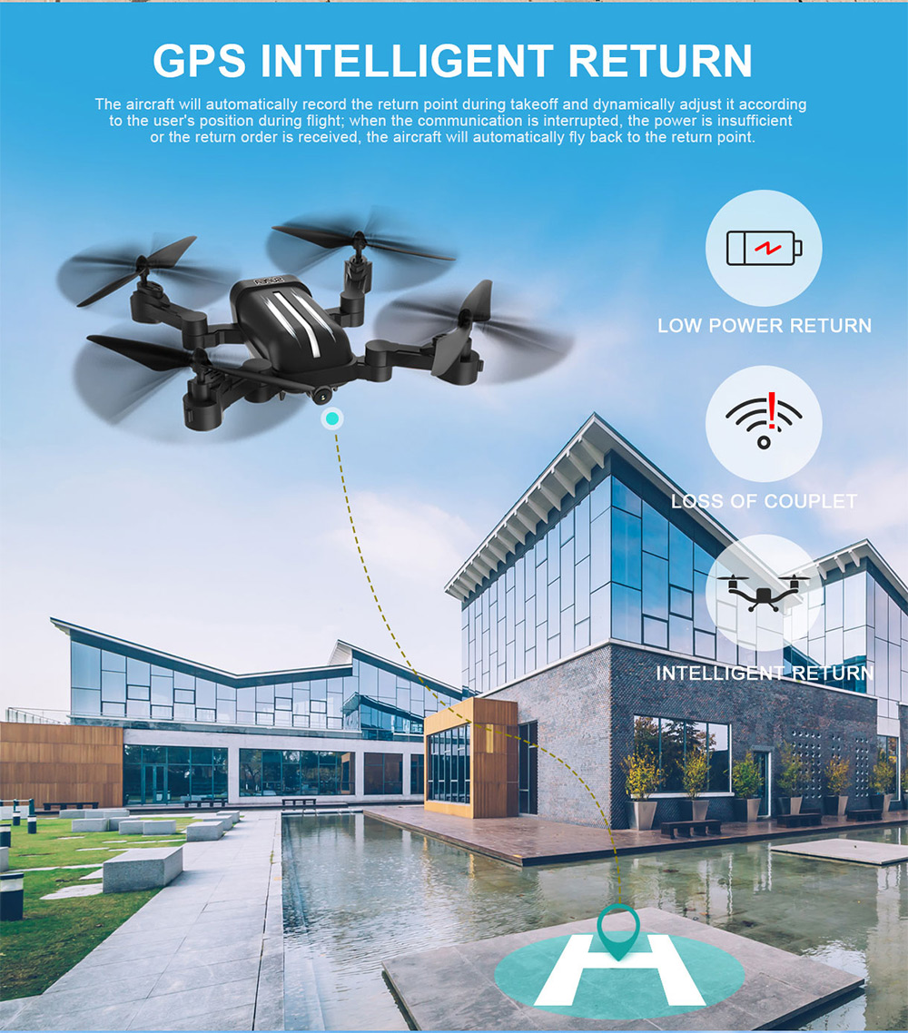 BAYANGTOYS X30 2.4G WiFi FPV RC Drone Aircraft Folding 8MP 5G 1080P HD Transmission BAYANGTOYS X30 2.4G WiFi FPV RC Drone Aircraft Folding 8MP 5G 1080P HD Transmission