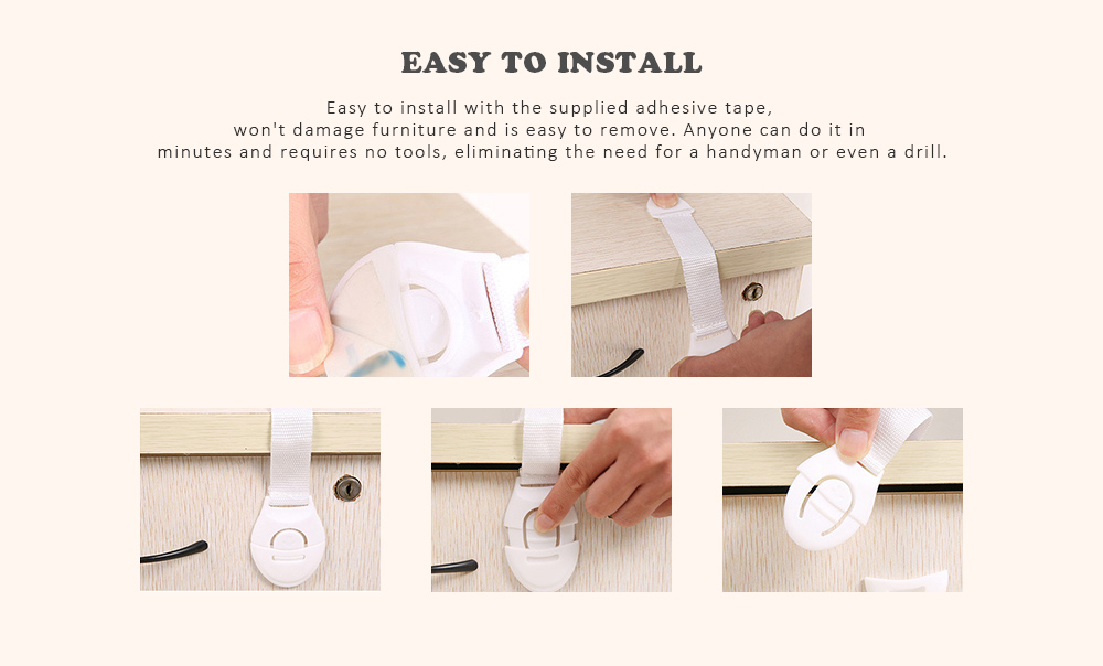 Multifunctional Baby Safe Child Drawer Cabinet Door Lock Multifunctional Baby Safe Child Drawer Cabinet Door Lock