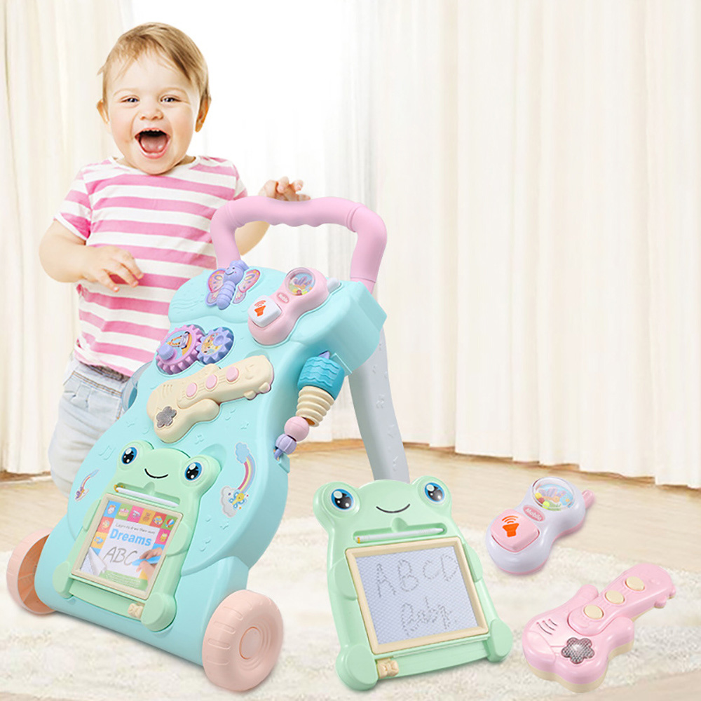Multifunction Baby Rollover Prevention Sit-to-Stand Learning Walker Multifunction Baby Rollover Prevention Sit-to-Stand Learning Walker