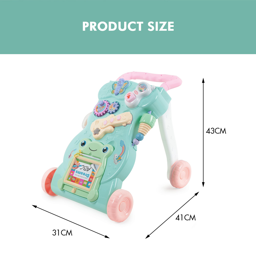 Multifunction Baby Rollover Prevention Sit-to-Stand Learning Walker Multifunction Baby Rollover Prevention Sit-to-Stand Learning Walker