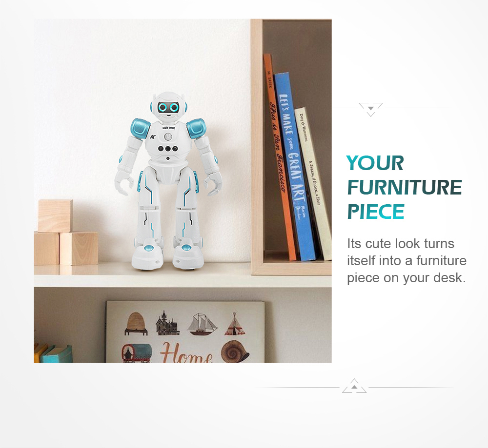 JJRC R11 Cady Wike Robot Song Dance Light Gliding Toy for Children JJRC R11 Cady Wike Robot Song Dance Light Gliding Toy for Children