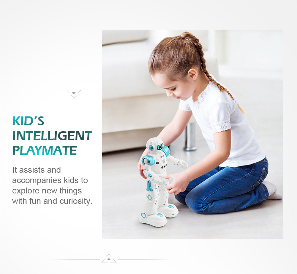 JJRC R11 Cady Wike Robot Song Dance Light Gliding Toy for Children JJRC R11 Cady Wike Robot Song Dance Light Gliding Toy for Children