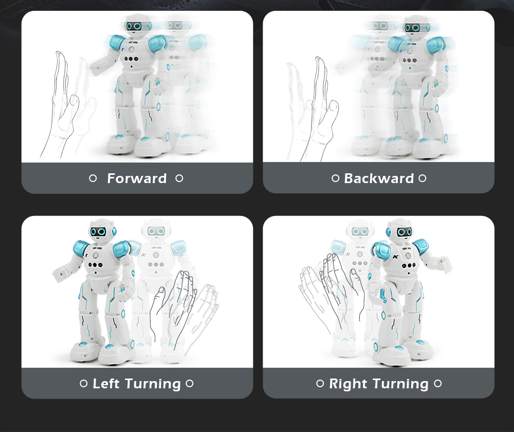 JJRC R11 Cady Wike Robot Song Dance Light Gliding Toy for Children JJRC R11 Cady Wike Robot Song Dance Light Gliding Toy for Children