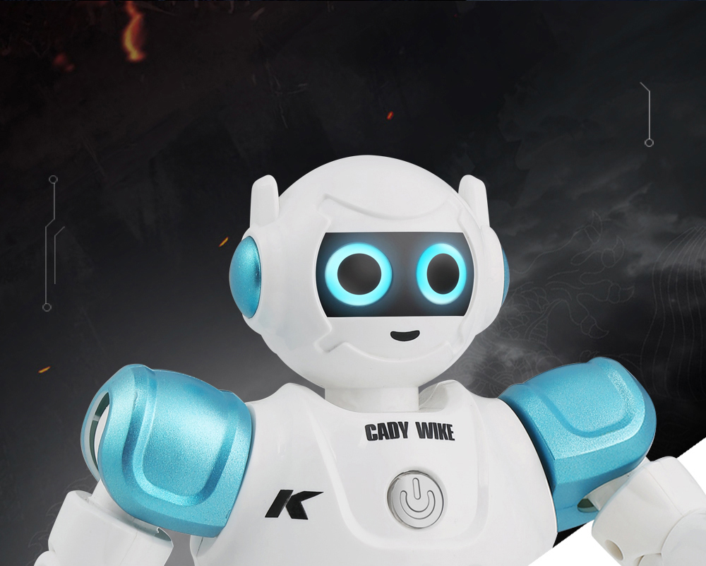 JJRC R11 Cady Wike Robot Song Dance Light Gliding Toy for Children JJRC R11 Cady Wike Robot Song Dance Light Gliding Toy for Children