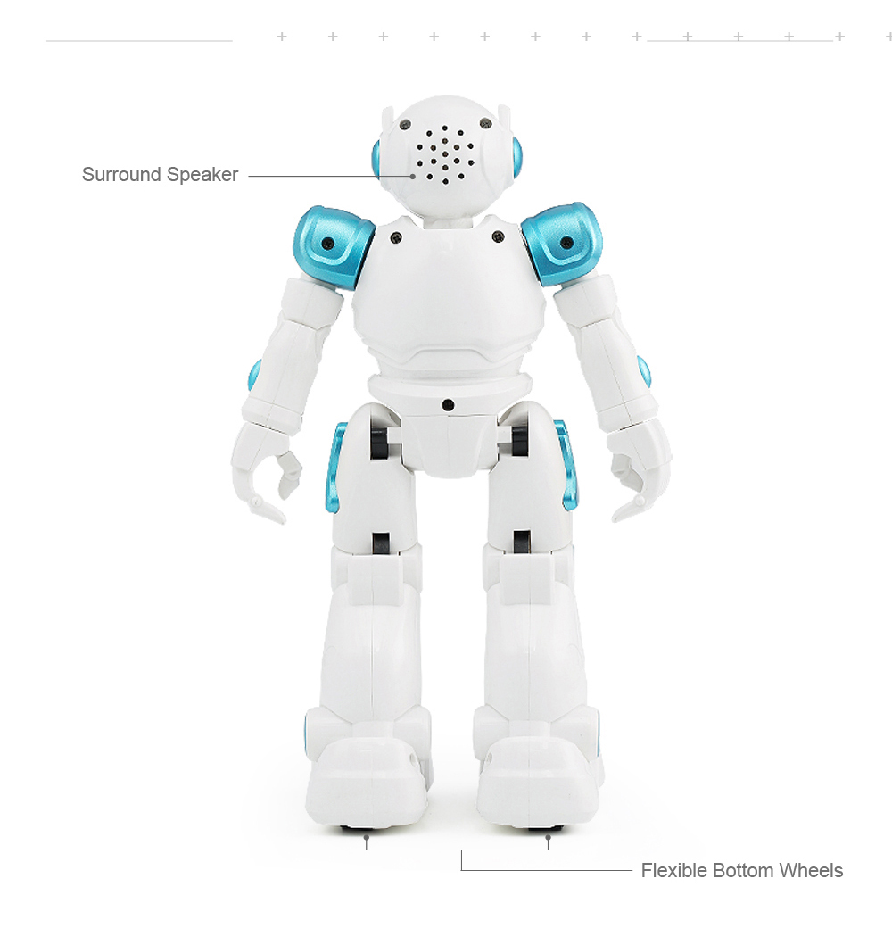 JJRC R11 Cady Wike Robot Song Dance Light Gliding Toy for Children JJRC R11 Cady Wike Robot Song Dance Light Gliding Toy for Children