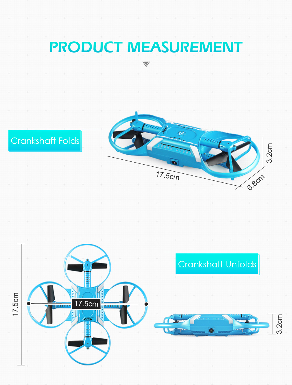 JJRC H60 WiFi FPV 720P RC Drone